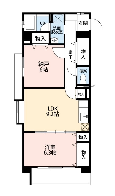エストレージャの間取り