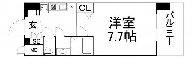 【間取り】 | アドバンス大阪城シュアーヴ