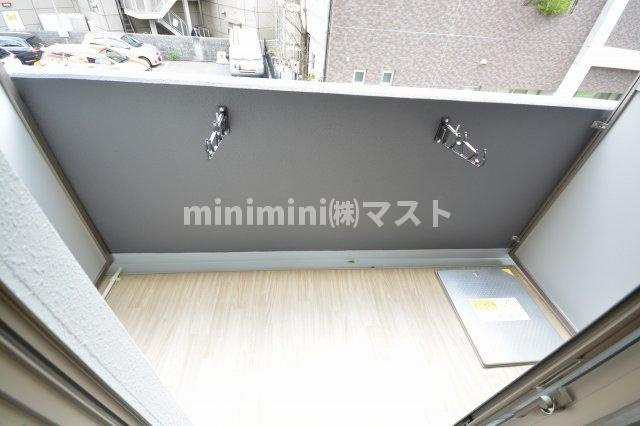 エスリードレジデンス大阪福島フロントのバルコニー