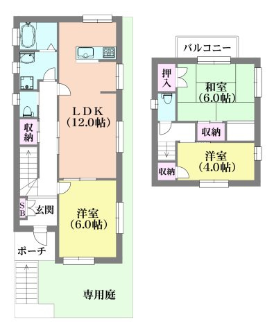 山田町小部南山貸家