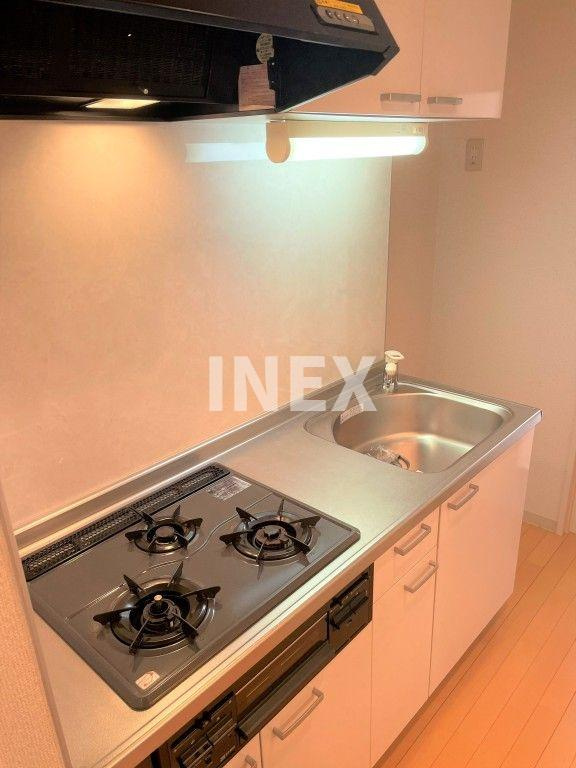 横浜市中区本牧三之谷の賃貸マンションのキッチン