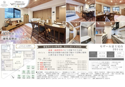 【その他】 | セザール富士見台　仲介手数料無料＋15万円現金プレゼント中