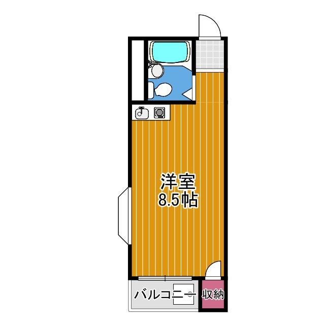 RIZEONE富田林レジデンスⅡの間取り