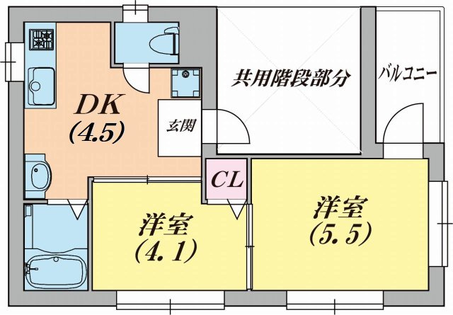 神戸市兵庫区西多聞通２丁目の賃貸マンション
