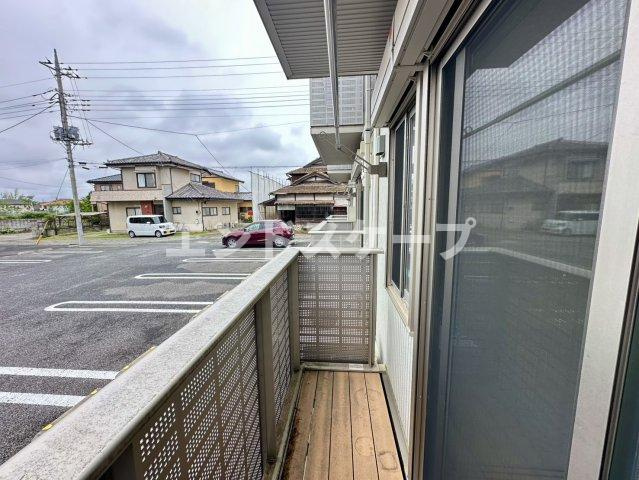 ラ・ステラ宮前町　Ⅱのバルコニー|高崎、前橋のお部屋探しはエンドスケープまで！お客様の理想お聞かせ下さい♪