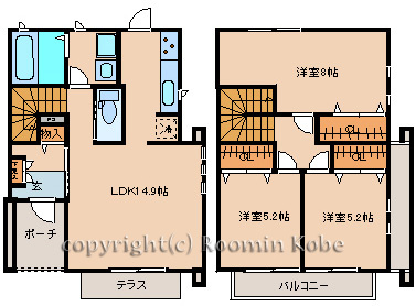 レアル錦が丘B棟の間取り
