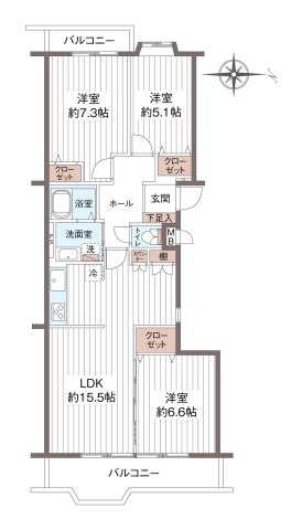 リバーサイドともぶち第一住宅14号棟