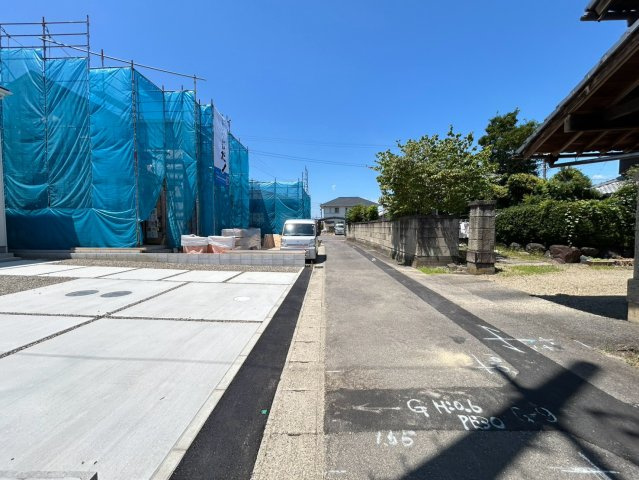 リーブルガーデン　一宮市北方町中屋敷第2　全1区画分譲の前面道路含む現地写真|■前面道路1　■ヤマダ不動産　株式会社リライフ　
■夢のマイホーム購入をフルサポートします！