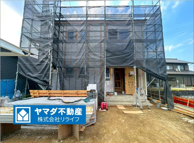 リーブルガーデン　一宮市北方町中屋敷第2　全1区画分譲の外観|■1号棟
■YAMADA電機の　ヤマダ不動産　株式会社リライフ　一宮店■
省エネ・耐震性◎の一建設の家。　
日本の風土に調和する木造軸組工法。フラット３５はＳＡを取得！１０年間の金利優遇あり！　