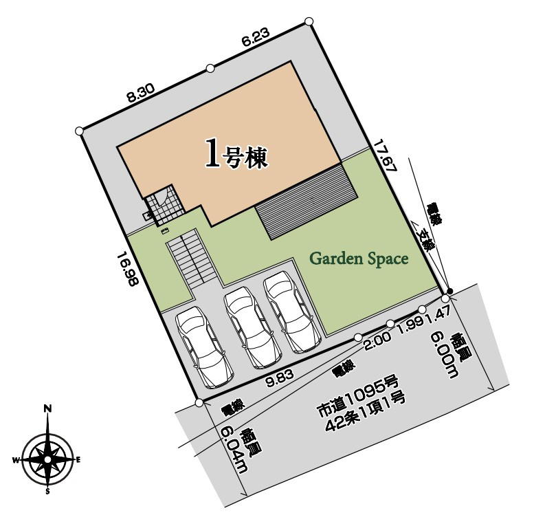 【新築戸建】安中市秋間みのりが丘の区画図|■区画図