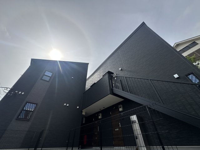 川崎市多摩区生田６丁目のアパートの外観