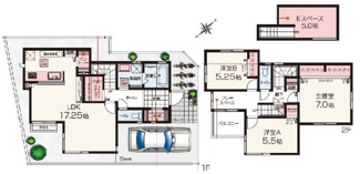 【間取り】 | 大泉学園第129期　全12邸　5号棟 | 大泉学園第129期　全12邸　5号棟