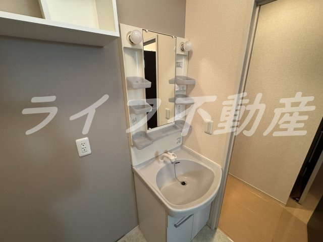 ドミール本町の独立洗面台|独立洗面化粧台付き