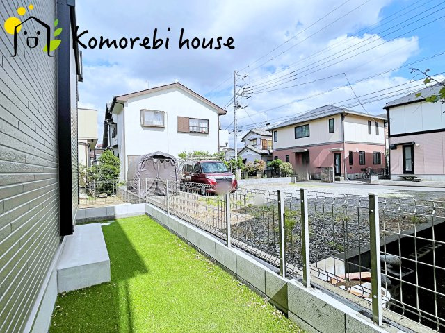 上尾市南　545番　新築一戸建て　ハートフルタウン　Aの庭|26.5.7　撮影済み