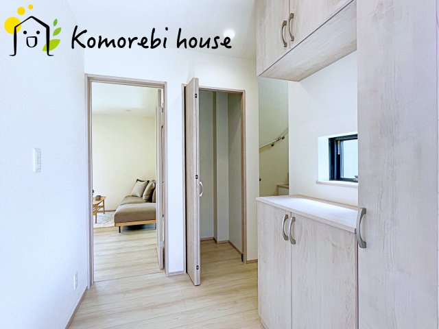 上尾市南　545番　新築一戸建て　ハートフルタウン　Aの玄関|26.5.7　撮影済み
