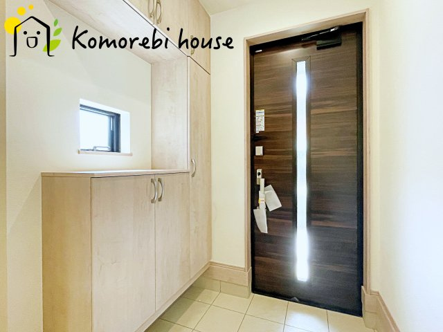 上尾市南　545番　新築一戸建て　ハートフルタウン　Aの玄関|26.5.7　撮影済み