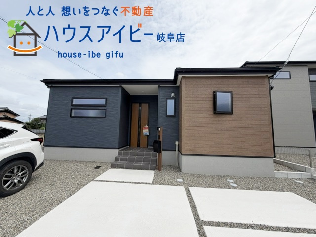 瑞穂市十九条新築建売全2棟！敷地面積83坪！平屋の3LDK＋フリースペース！お車並列3台可能！の画像