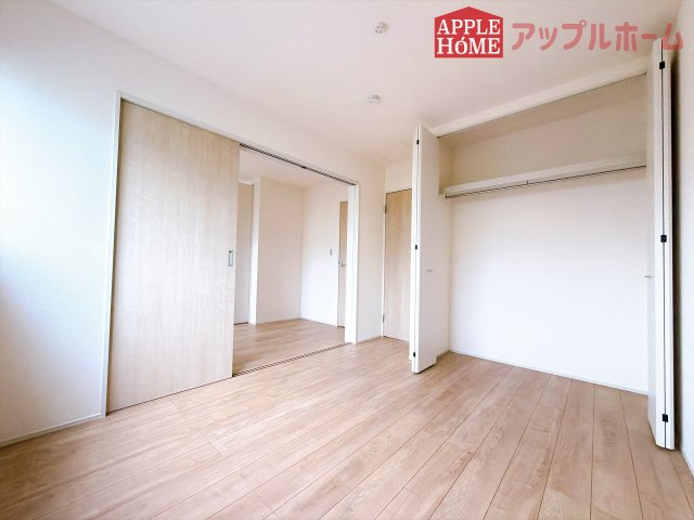 [新築住宅] 熊谷市肥塚 第3 全3棟の洋室|居室は全室収納あり！たっぷりある収納活用でお部屋もキレイを保てます♪