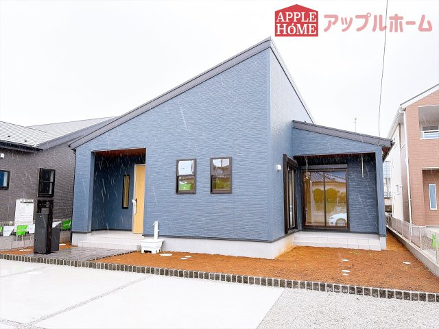 [新築住宅] 熊谷市肥塚 第3 全3棟の外観|◆外観写真◆スタイリッシュな外観が目を引くお洒落ハウス！ぜひ一度内覧へお越しください！物件の魅力沢山お伝えします！いつでもお気軽にお問合せOKです！TEL「0120-466263」