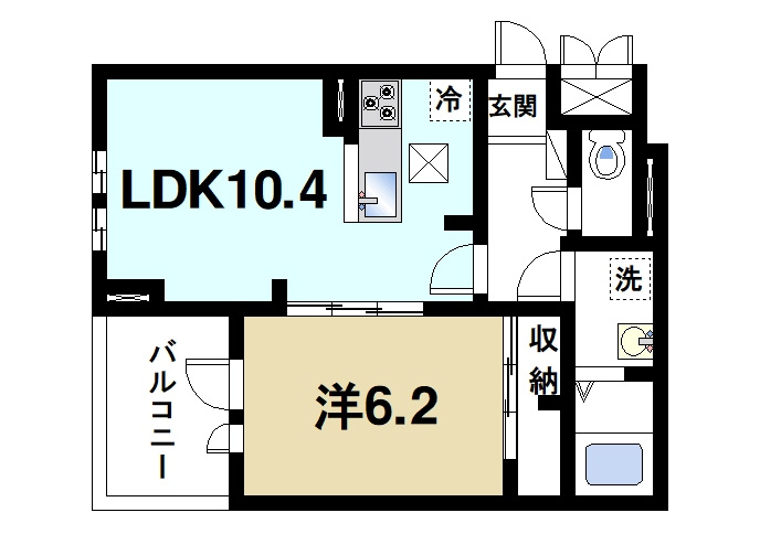 ラヴィエールⅡの間取り