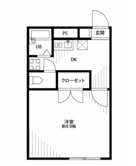 【間取り】 | プレジール 住吉 | 間取りです。