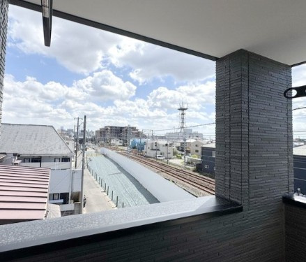 MELLAS川口のバルコニー|※同シリーズ別部屋参考写真となります