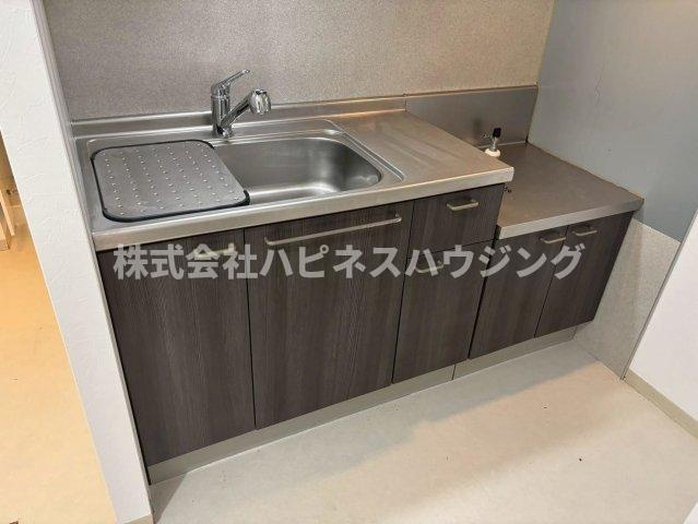 ルミエールEAST C棟のキッチン