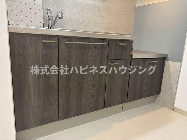 ルミエールEAST C棟のキッチン