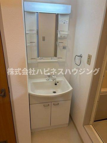 ルミエールEAST C棟の独立洗面台