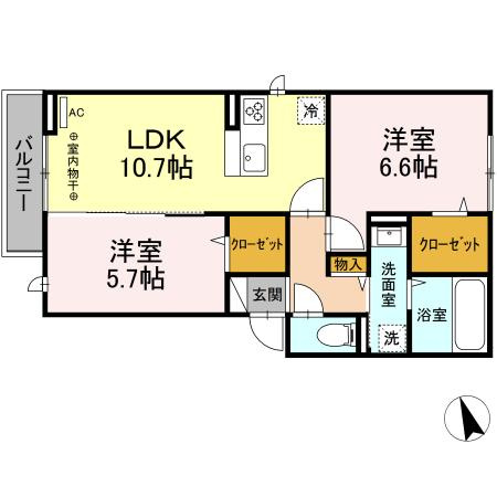 【間取り】 | アールドソレイユ