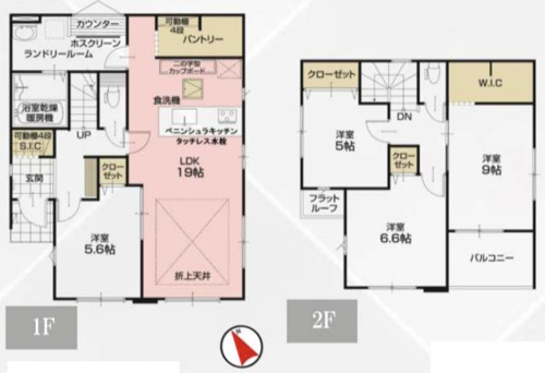 KIS久喜市野久喜　LIGARE　新築戸建　全6棟　5号棟の画像