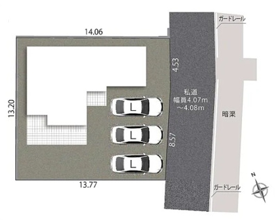 【区画図】 | 沼津市大岡5期　新築一戸建て　全1棟