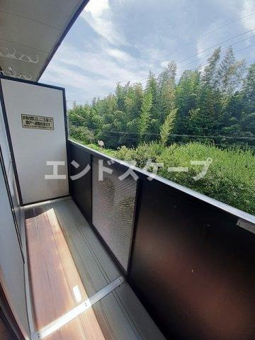 ポワールメゾンのバルコニー|高崎、前橋のお部屋探しはエンドスケープまで！お客様の理想お聞かせ下さい♪