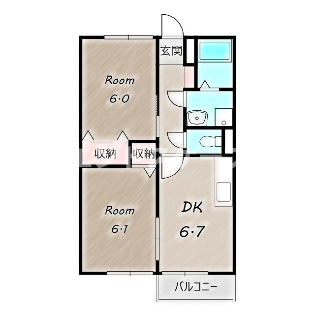 ポワールメゾンの間取り|高崎、前橋のお部屋探しはエンドスケープまで！お客様の理想お聞かせ下さい♪