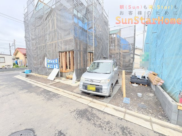 【サンスターホーム】あきる野市上代継　長期優良住宅5号棟の駐車場