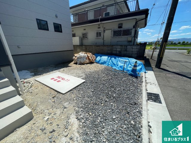 ★宇治市伊勢田町名木　新築一戸建ての外観|現在の進捗状況です！順調に作業進行中、完成が待ち遠しいです！詳細の間取り等、お気軽にお問い合わせください！