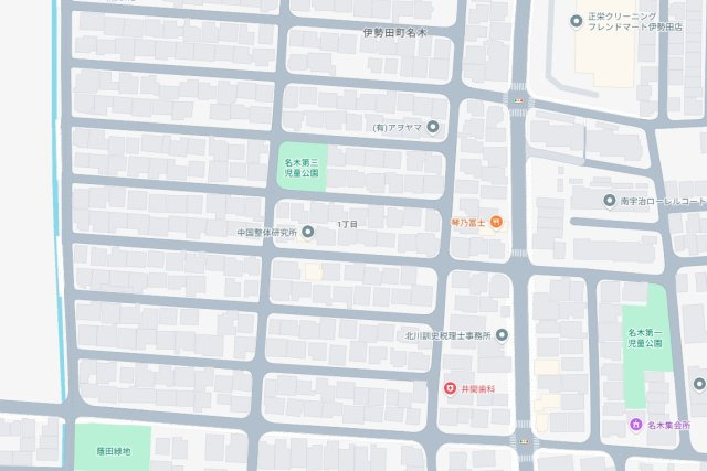 ★宇治市伊勢田町名木　新築一戸建ての地図