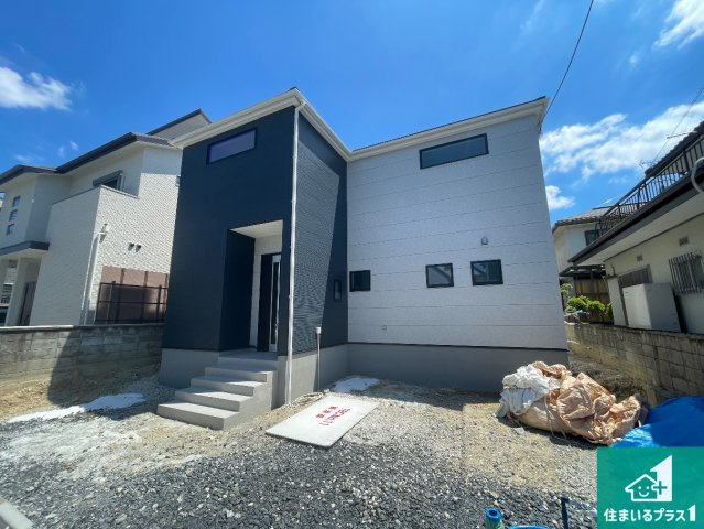 ★宇治市伊勢田町名木　新築一戸建ての外観|現在建築中！落ち着いた街並みで新生活を始めることが出来そう！周辺の物件も併せてご紹介させて頂きます！