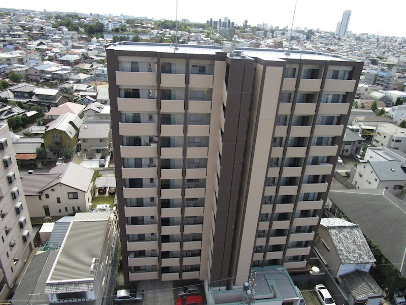 茶屋ヶ坂ライズの外観