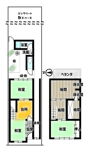 大菊町の間取り