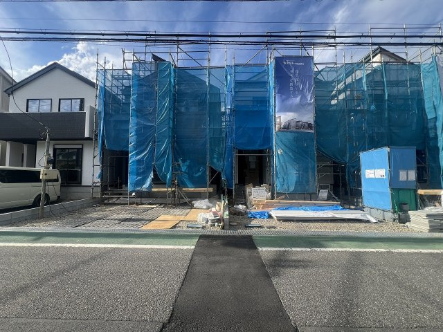 日野市落川9期の前面道路含む現地写真