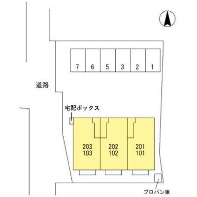 【区画図】 | ラ・ステラ宮前町　Ⅱ