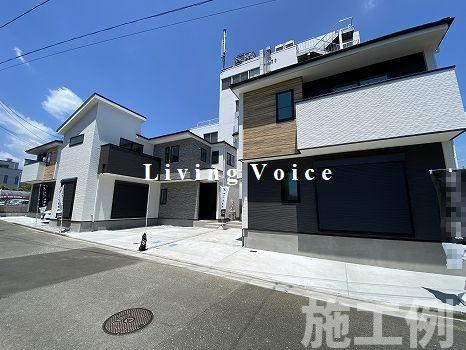 【外観】 | 【仲介手数料０円】座間市座間4期　新築一戸建て　全2棟 | 座間市座間4期　新築一戸建て　全2棟