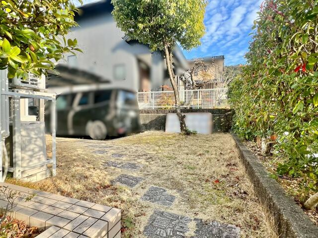 吾川郡いの町天王南4丁目　中古戸建ての庭