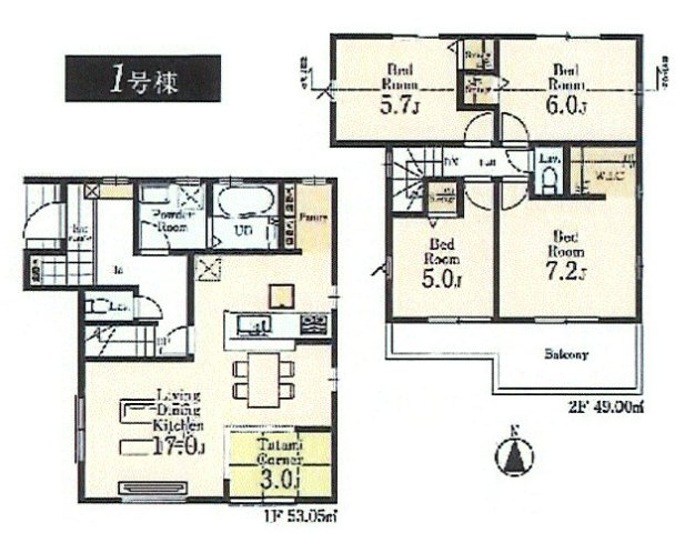 青梅市今井1丁目　新築戸建全3棟