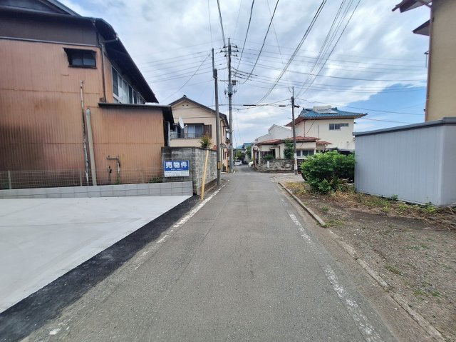 ハートフルタウン 高崎市若松町新築の前面道路含む現地写真|現地撮影