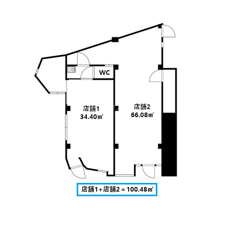 上新庄福徳ビルの間取り