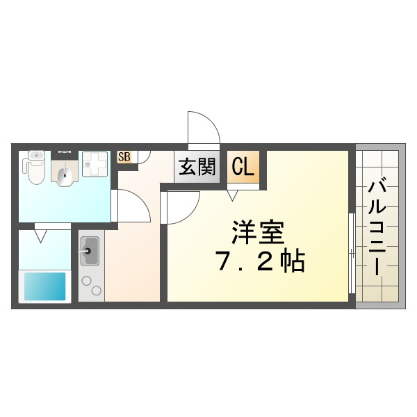アリッサムの間取り