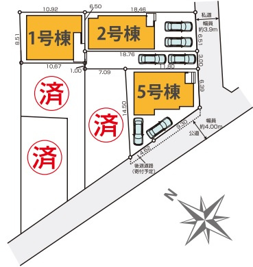 清瀬市元町18期　全6棟　1号棟