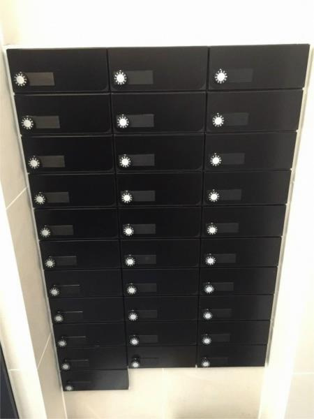 メイクスデザイン蔵前のその他共用部分|メールボックス